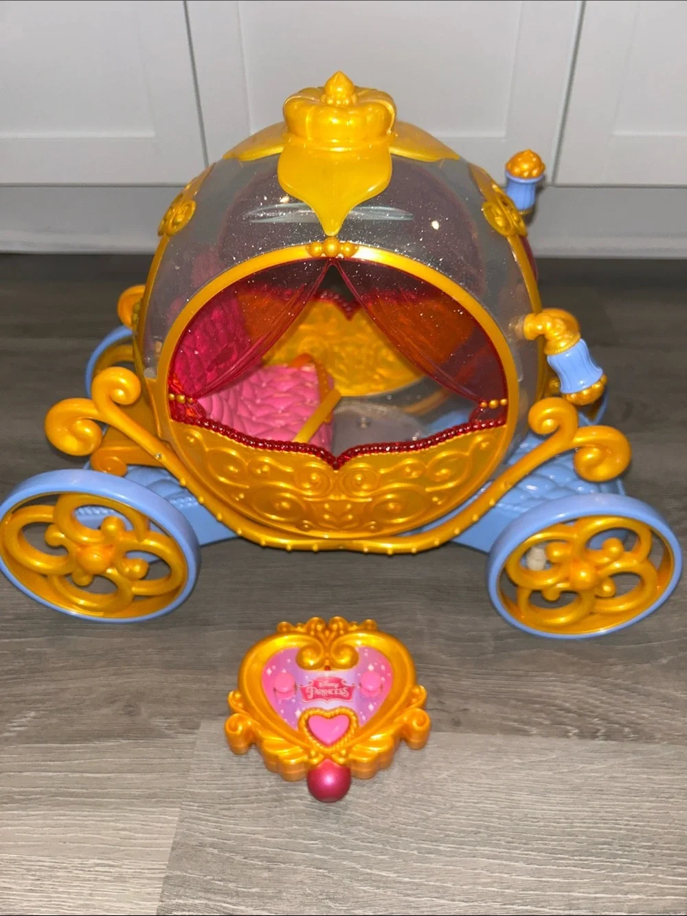 Disney Princess Carriage RC Radio Control Car Toy